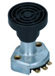 Rubber for high beam foot switch Beetle 1200 -07/65 Beetle 1300 -07/68 Karmann Ghia -07/65 Bus 10/52-07/